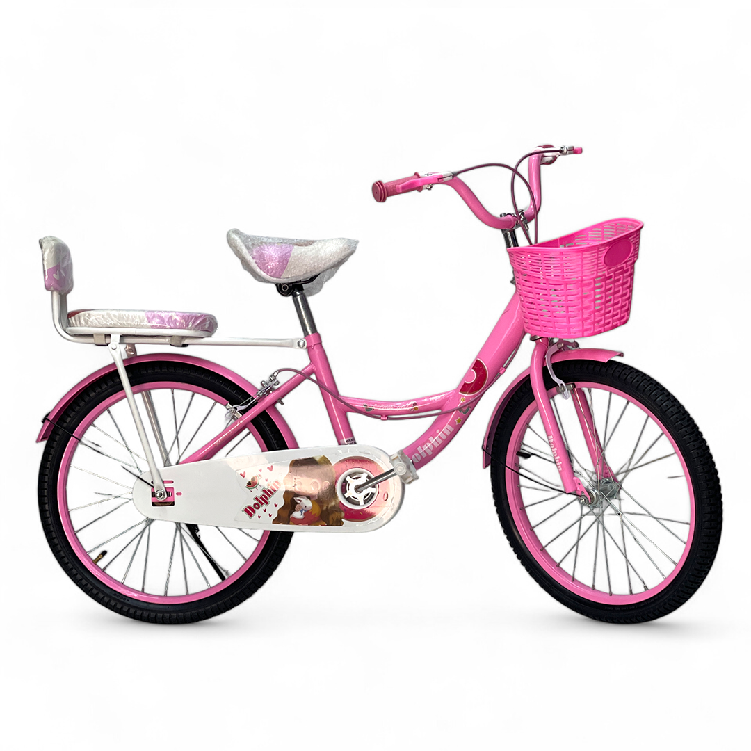 Kids Dolphin bicycle from Age 2 years to 7 years girls Jollyza Toys