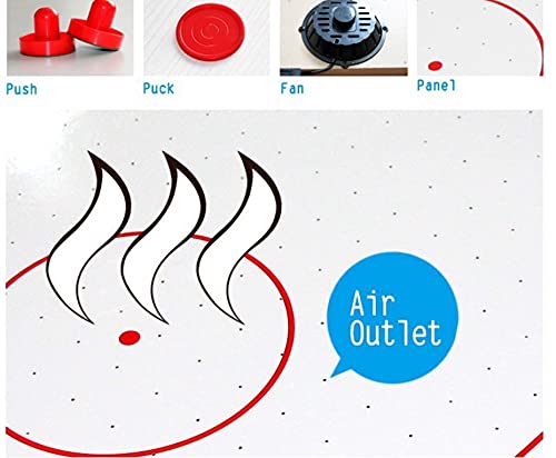 137cm Large Wooden Air Hockey Table Indoor Game for Kids & Adults