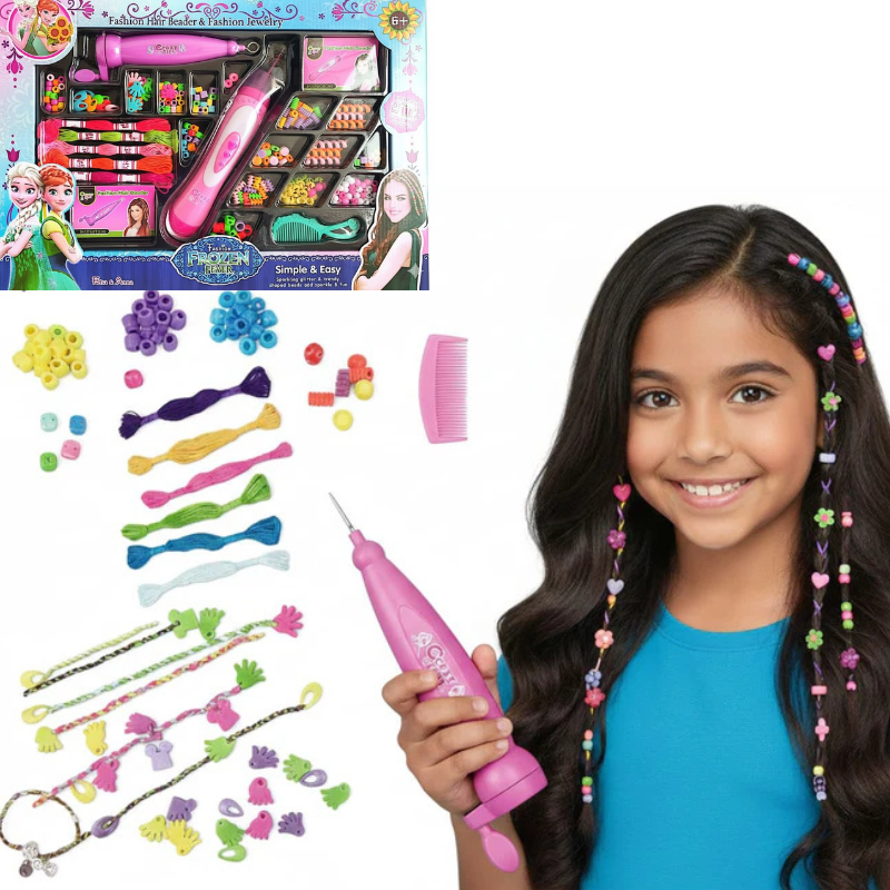 Frozen Hair Beader Styling Set for Kids