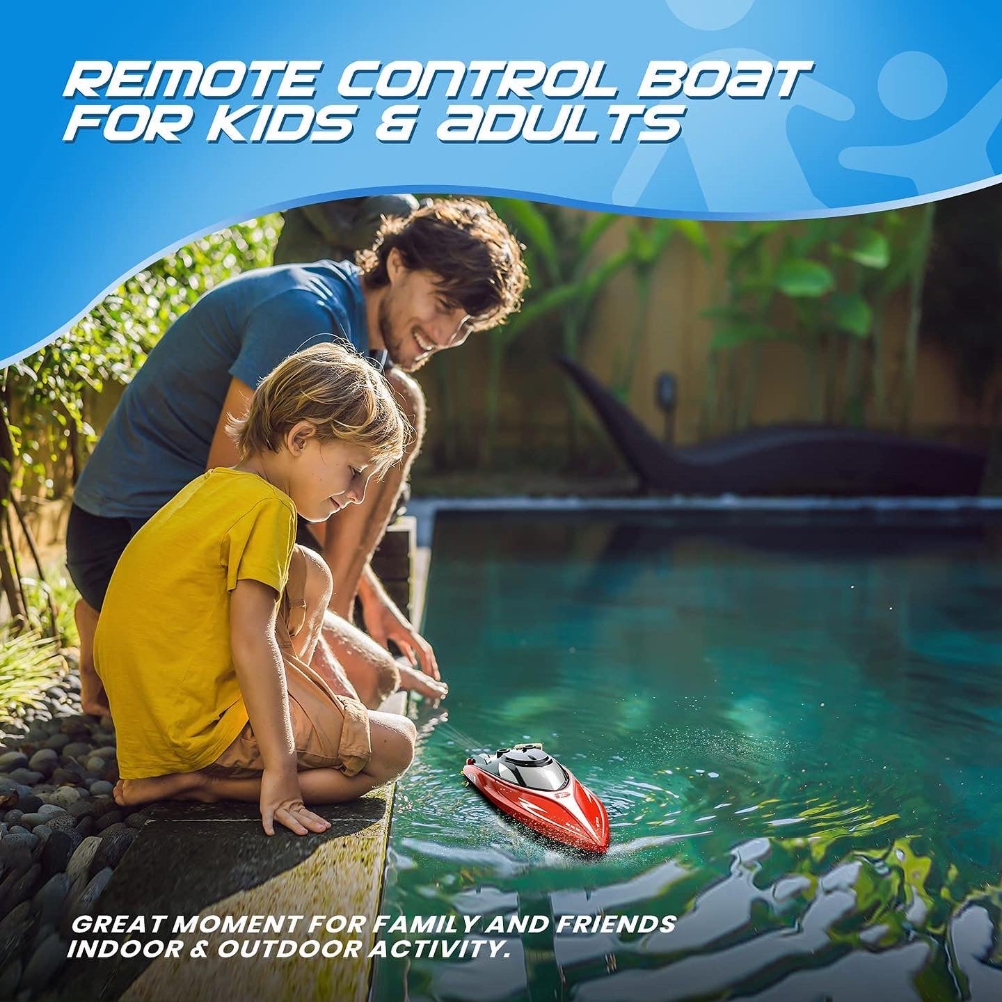 🚤 2.4G Remote Control Speed Boat – High-Speed Water Fun