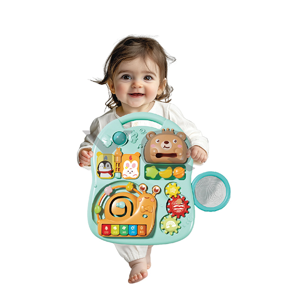 4-in-1 Baby Walker & Scooter Motorcycle Style Activity Center