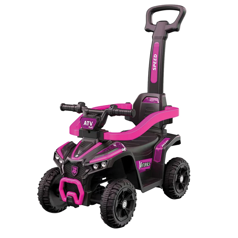 3-in-1 Ride-On Arctic Mini Jeep for Kids with Push Handle & Safety Features