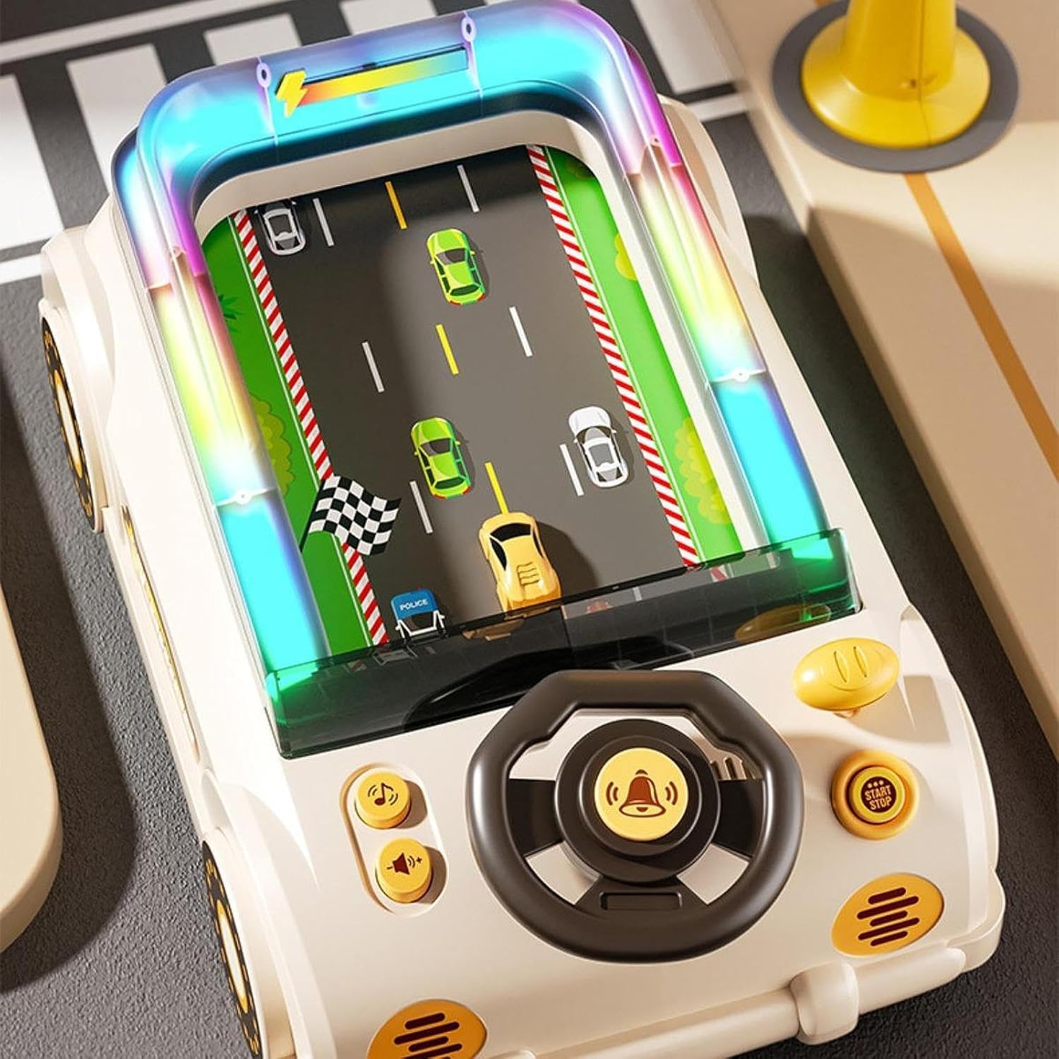 Kids Interactive Racing Game Console Fun & Learning Gift