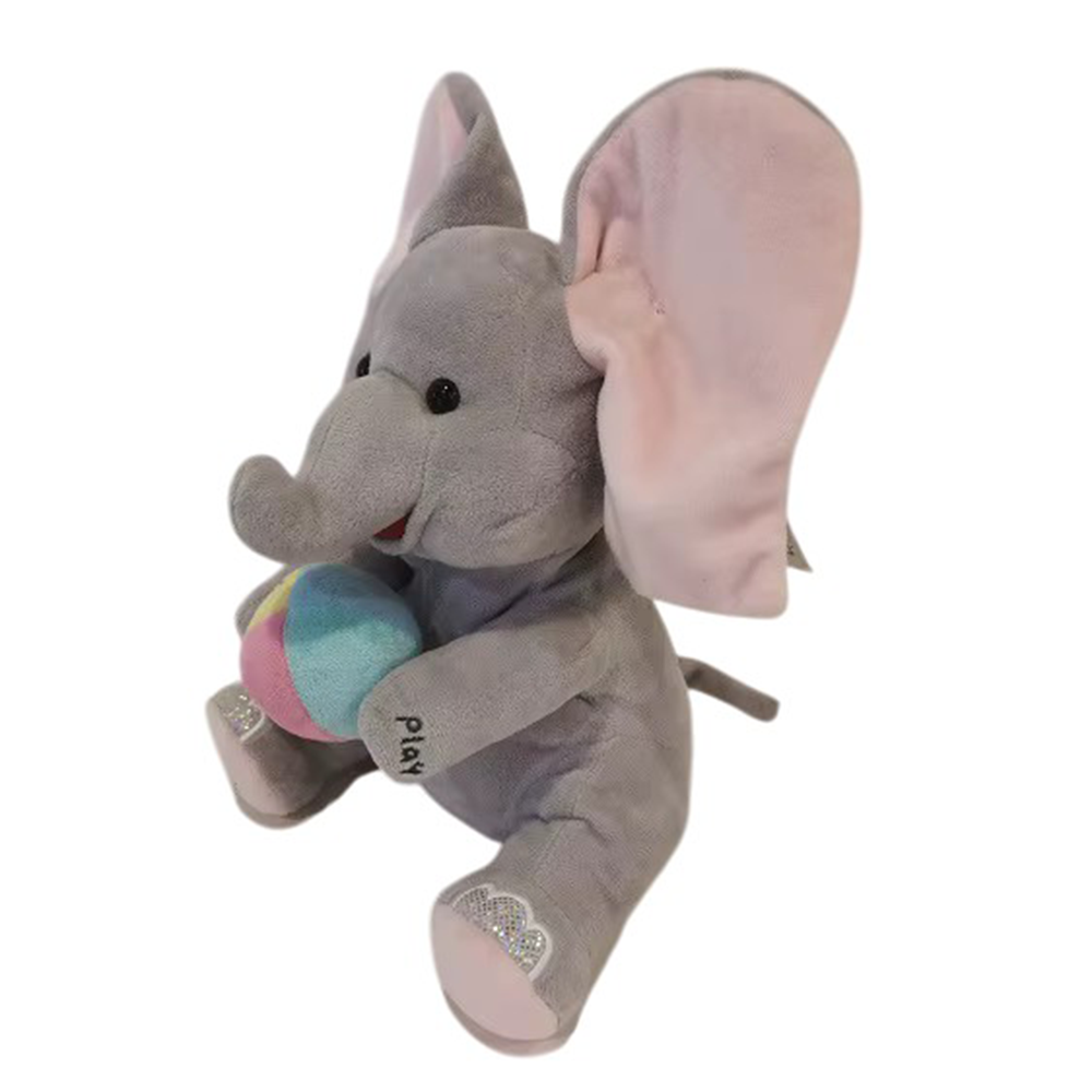 لعبة الفيل المحشوة الرائعة التي يمكنك لعبها مع الموسيقى، تفاعلية وممتعة!