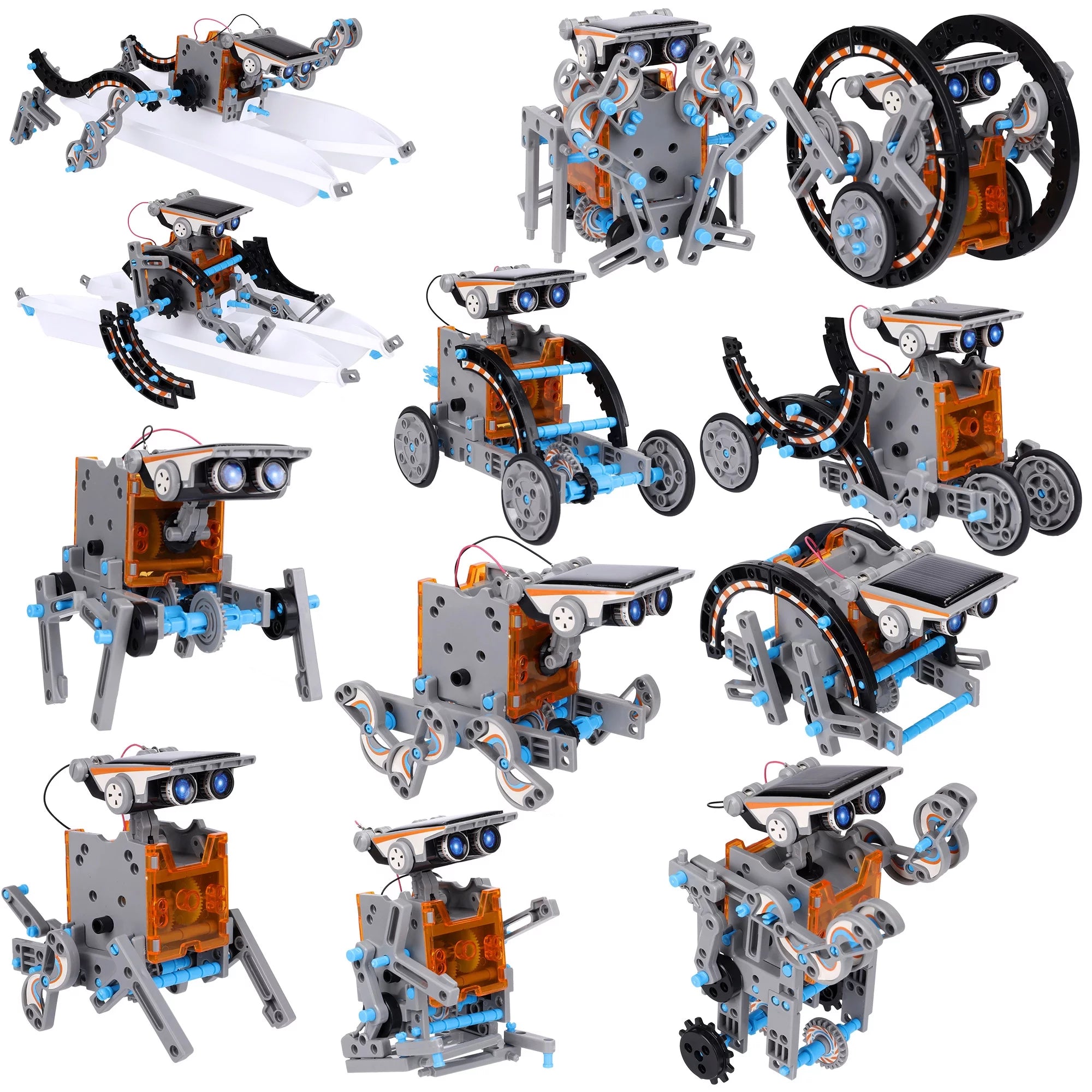 Assembling education 12 in 1 stem solar robot kit toys building scienc Jollyza Toys
