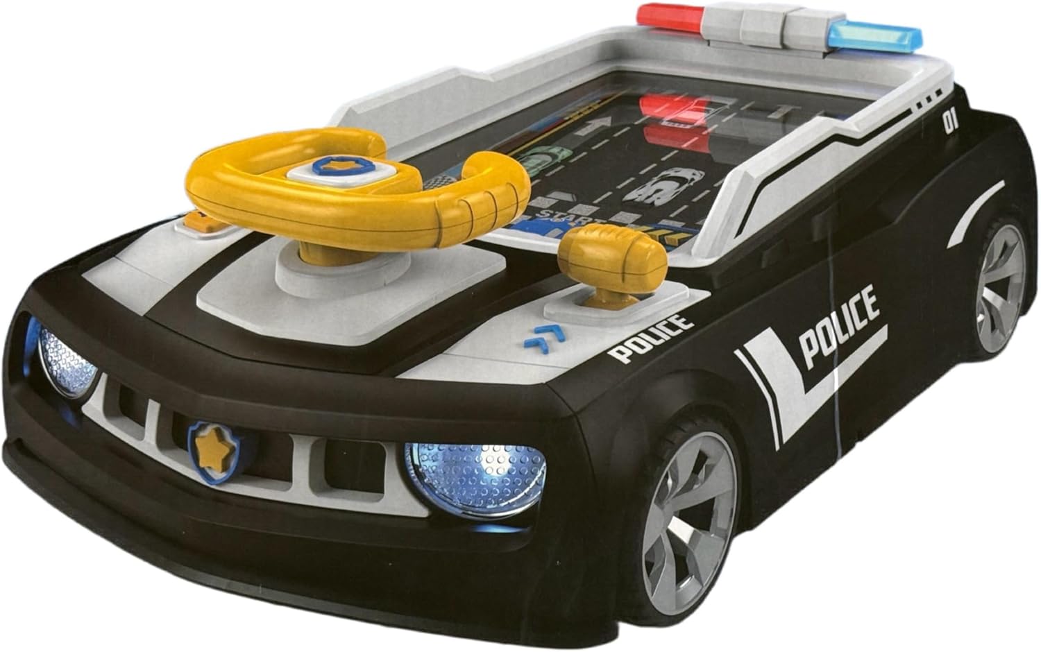Car Racing Adventure Simulated Driving Game with Sounds Musical Steering Wheel Racing Car
