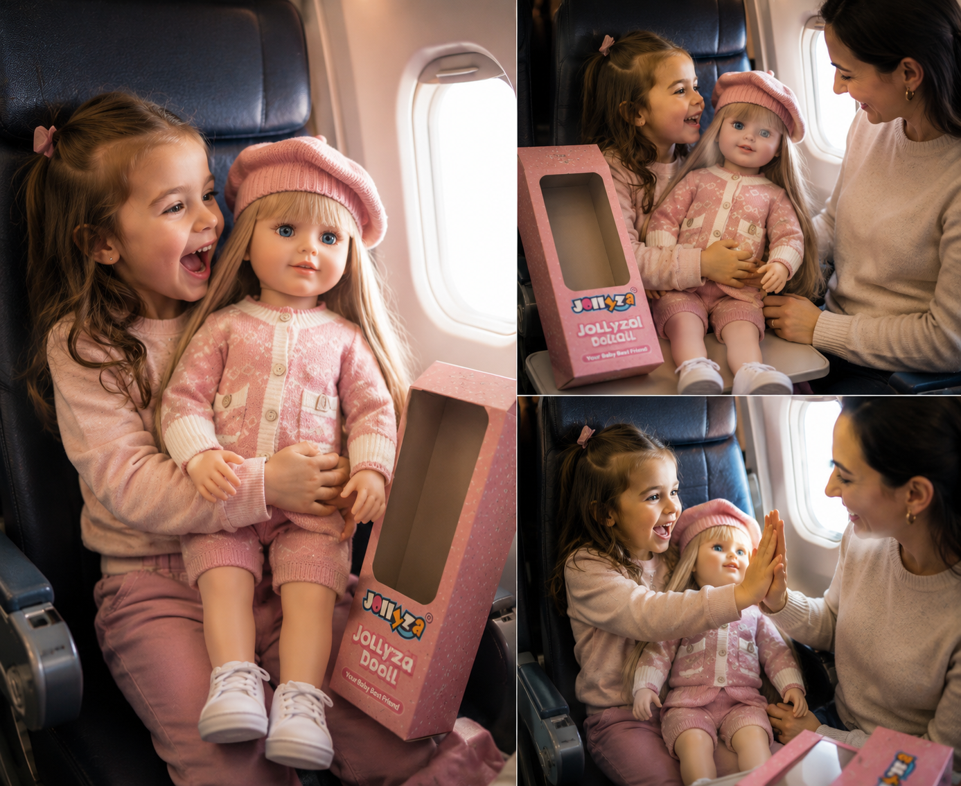 Jollyza® 55cm Interactive Talking Silicon Doll In ARABIC Language