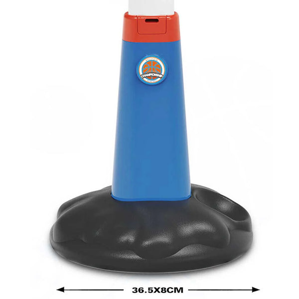 Children’s Adjustable Indoor/Outdoor Basketball Hoop Set Mini Basketball, Pump, Stable Base, for Ages 3+