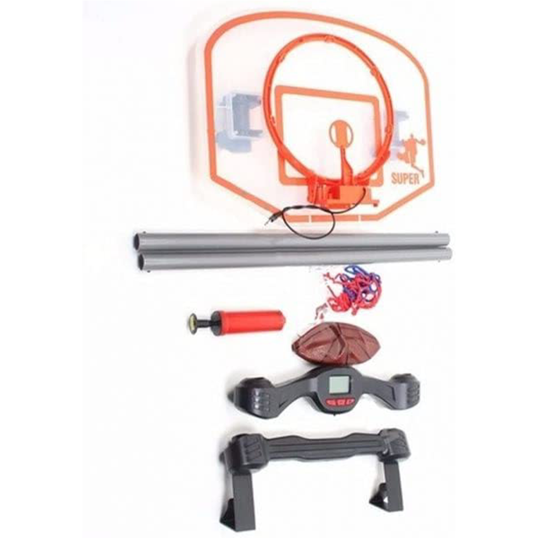 Door Basketball Hoop with Shot Clock & Sound Kids Electronic Scoring Game