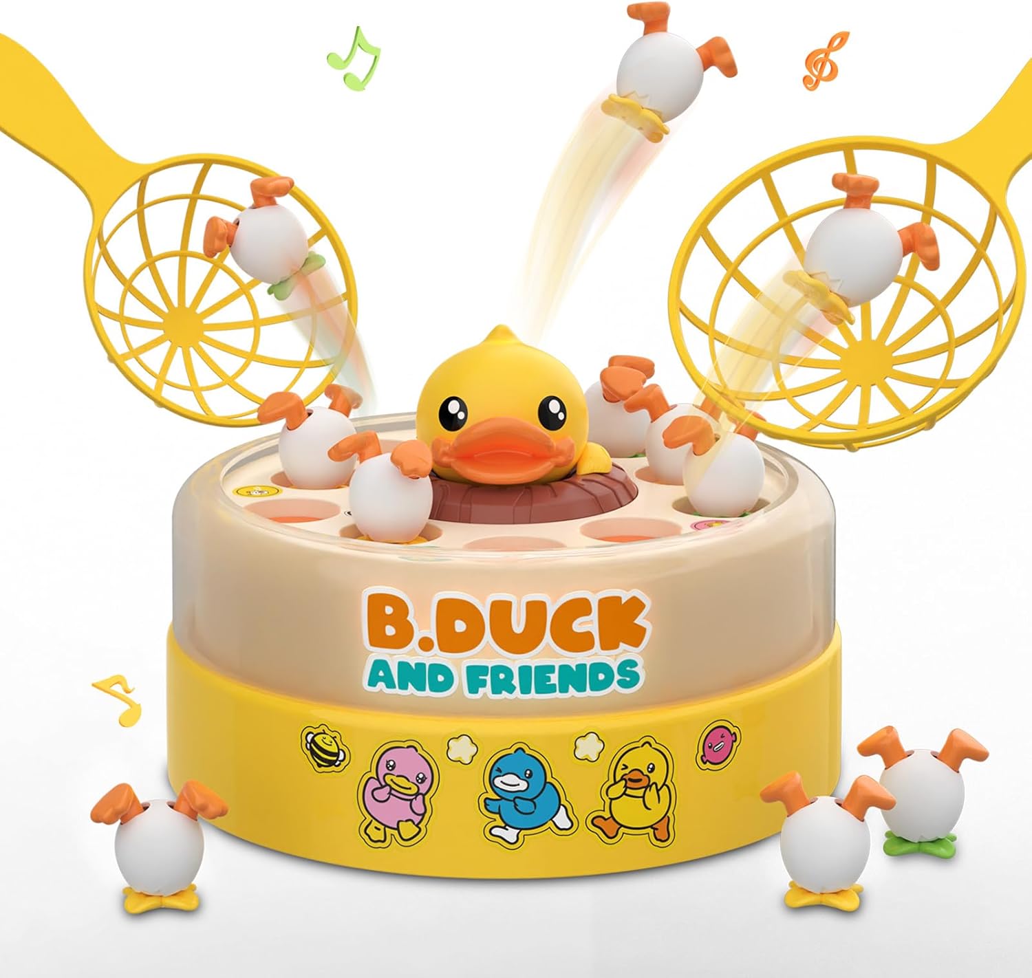 Duck Bounce & Catch Game Fun Board Game for Kids Ages 3-8