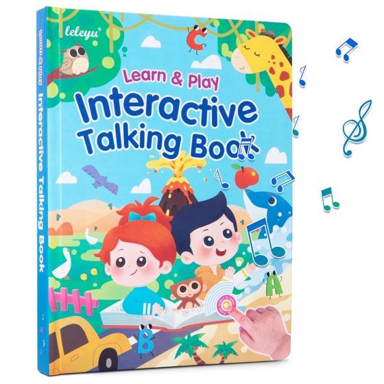 Interactive Sound Books for Kids Fun Learning & Play Early Education