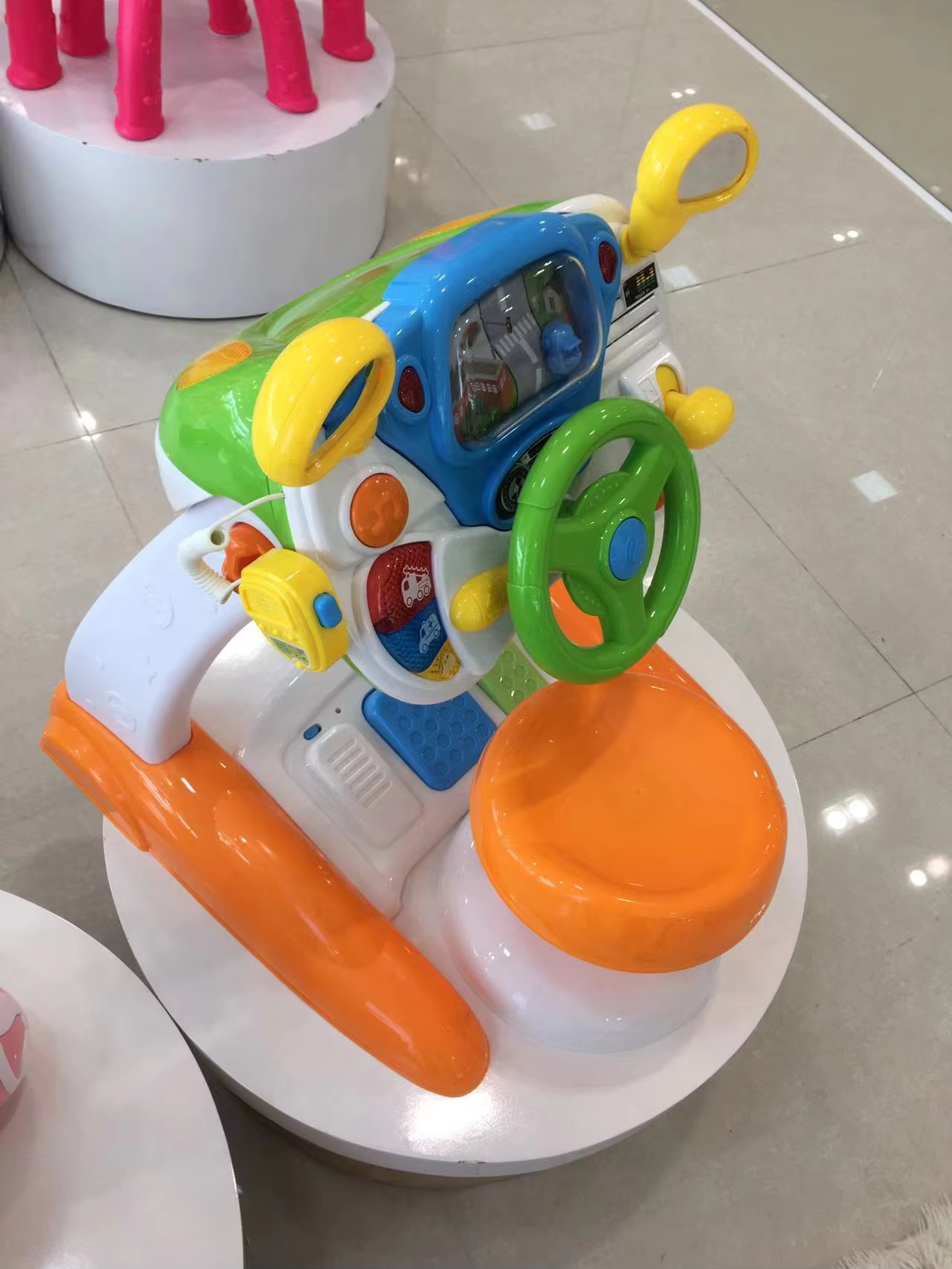 Kids Ride-On Driver Toy Car Simulation with Lights & Sounds 3 Years +