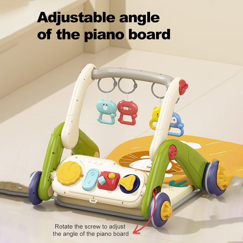 Multistage Baby Activity Walker & Fitness Rack – Interactive Learning Walker with Toys