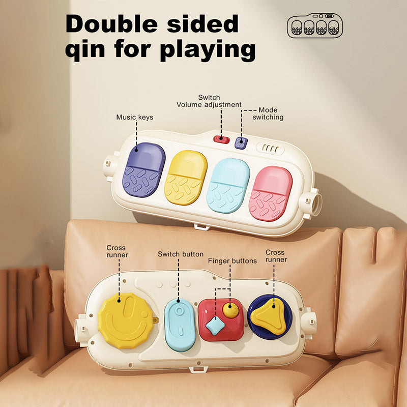 Multistage Baby Activity Walker & Fitness Rack – Interactive Learning Walker with Toys