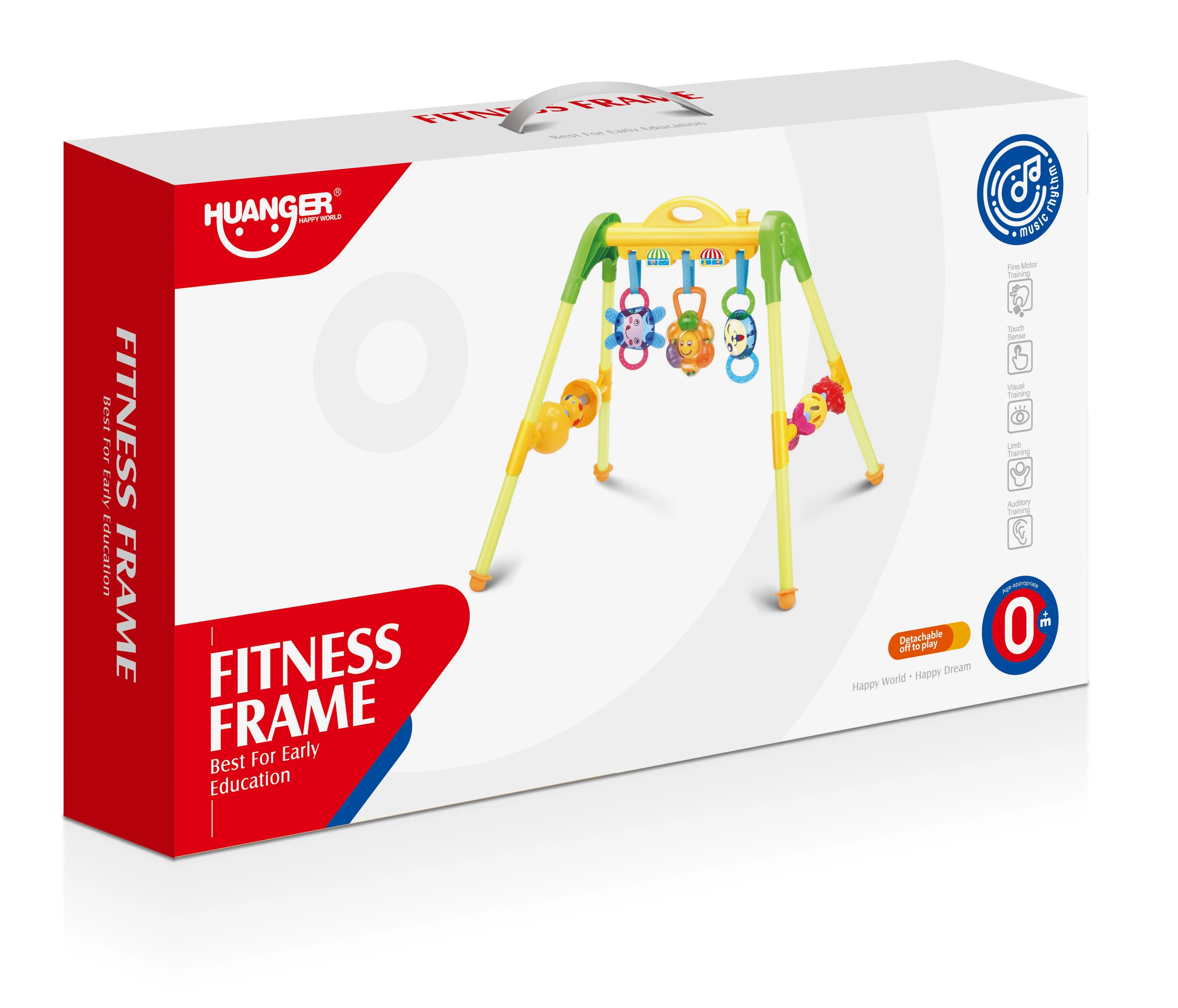Huanger Multifunctional Baby Fitness Frame Educational & Developmental Toy for Newborns
