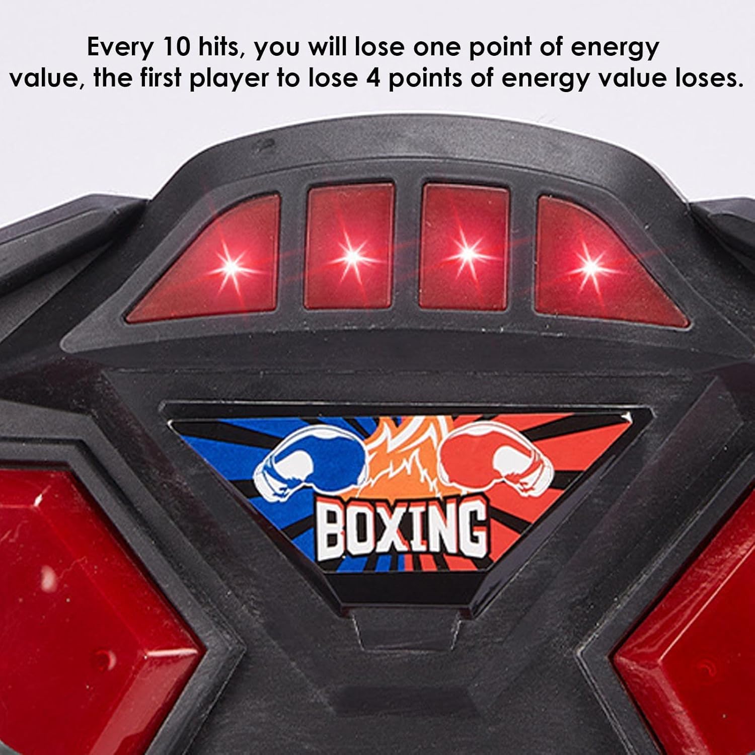 Kids Boxing Toy Set Interactive Electronic Reflex & Training Game for Hand-Eye Coordination