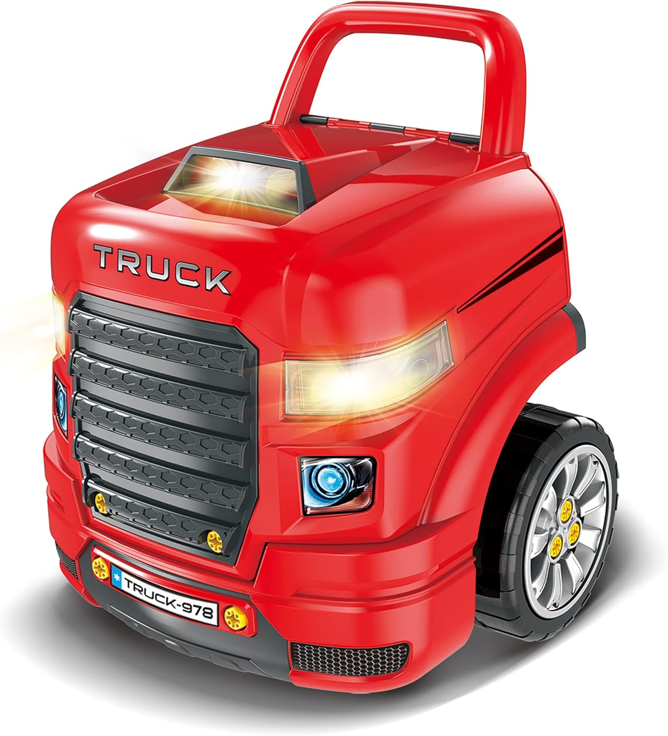 Kids Truck Mechanic Engine Workshop Toy with Lights & Sounds  Take Apart & Rebuild Engine