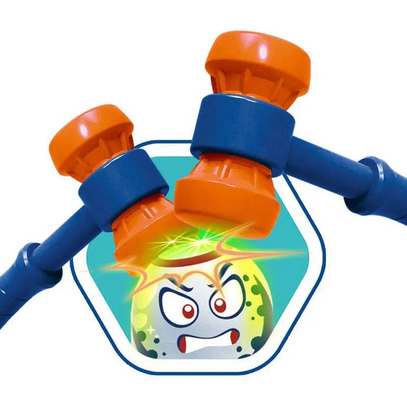 Kids Astronaut Mole Attack Game Mini Whack-a-Mole Toy with Light & Sound