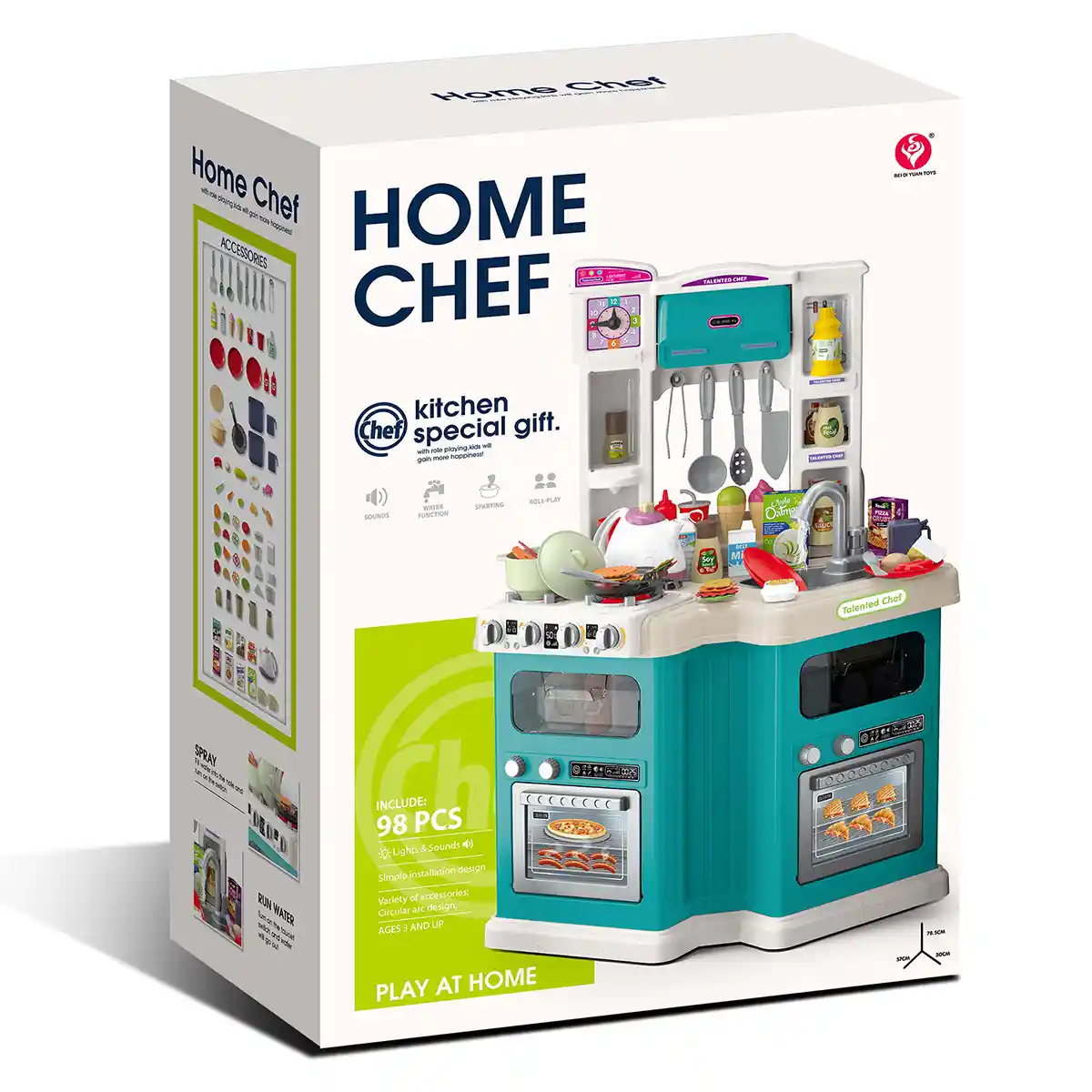 Little Chef Kitchen Play Set (3+ Years) for girls