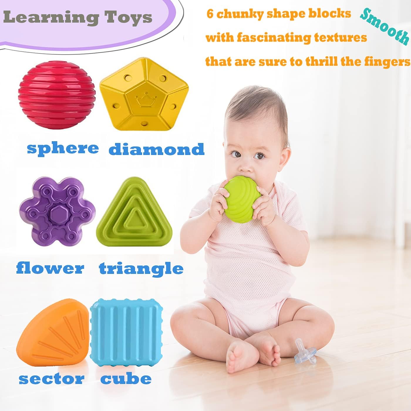 Montessori لعبة سور سورنز سورترز للتنمية للأطفال من 6 إلى 18 شهرًا