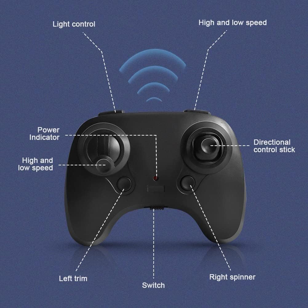 SUPER TOY 2.4GHz RC Glider Airplane Rechargeable Remote Control Flying Toy for Kids & Adults