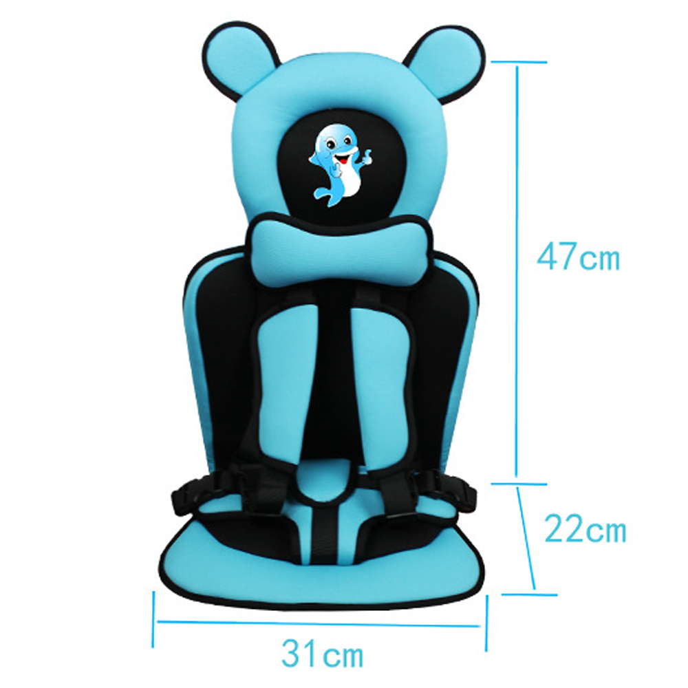 Saicheek Toddler Ride-On Travel Suitcase Baby Car Seat with Safety Rope & Travel Vest