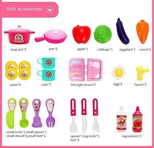 Smartcraft Little Chef Play Play Kitchen Toy Pink Cooking Toy for Girls