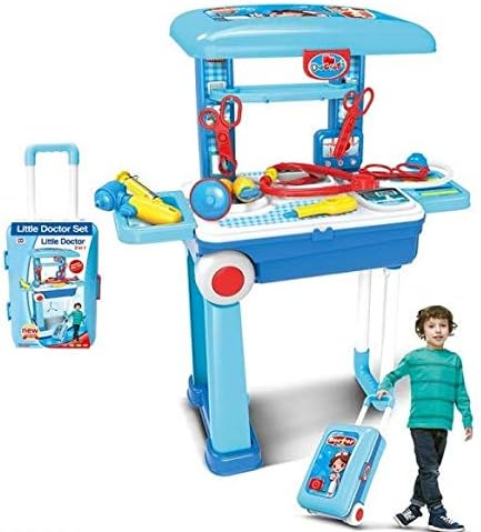 Zest 4 Toyz Doctor Role Play Set with Suitcase Pretend Medical Kit for Kids