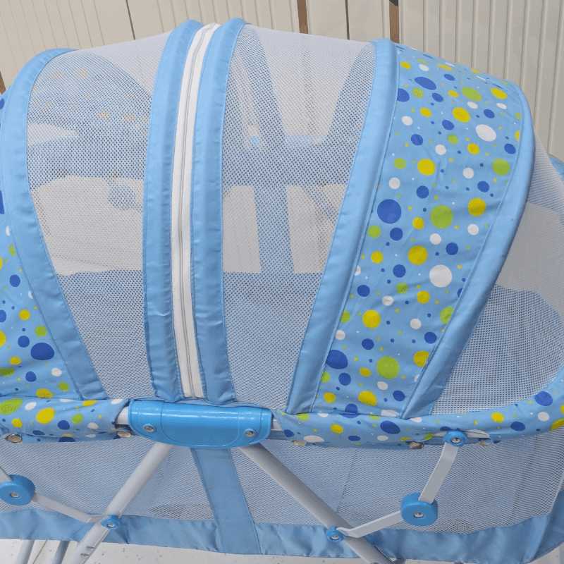 2 in 1 Folding Baby Travel Bed and Swing