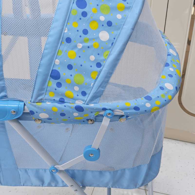 2 in 1 Folding Baby Travel Bed and Swing