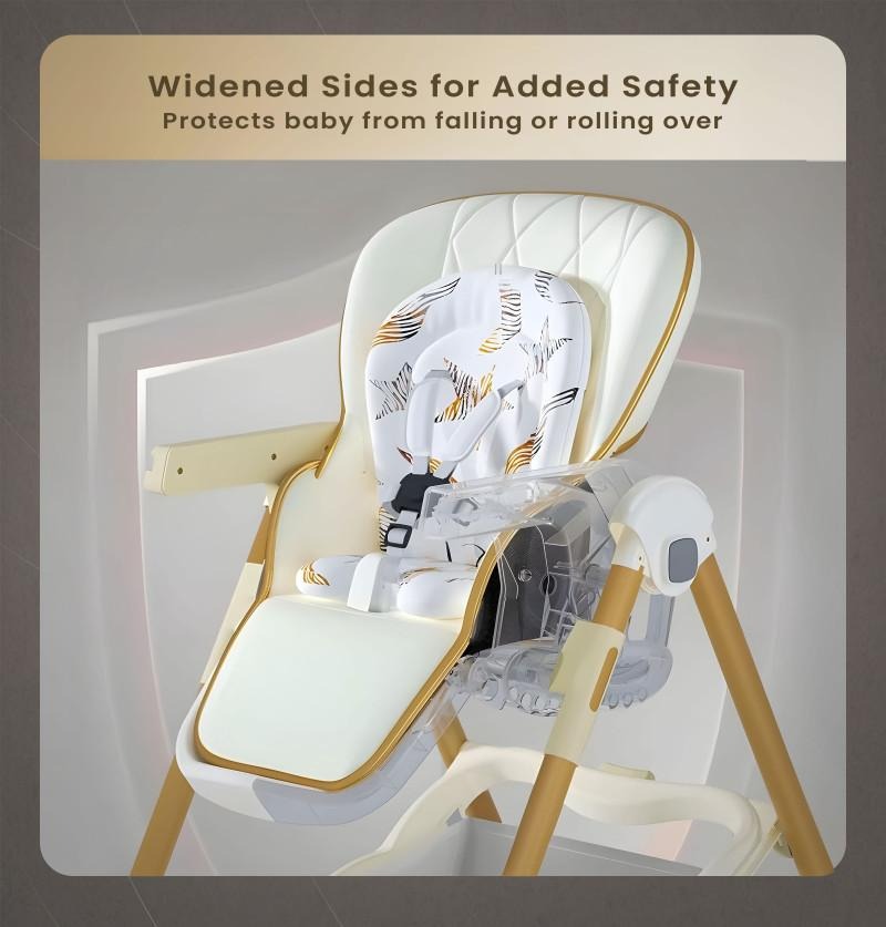 Multifunction 3-in-1 Foldable Baby High Chair Dining, Swing, and Feeding Seat