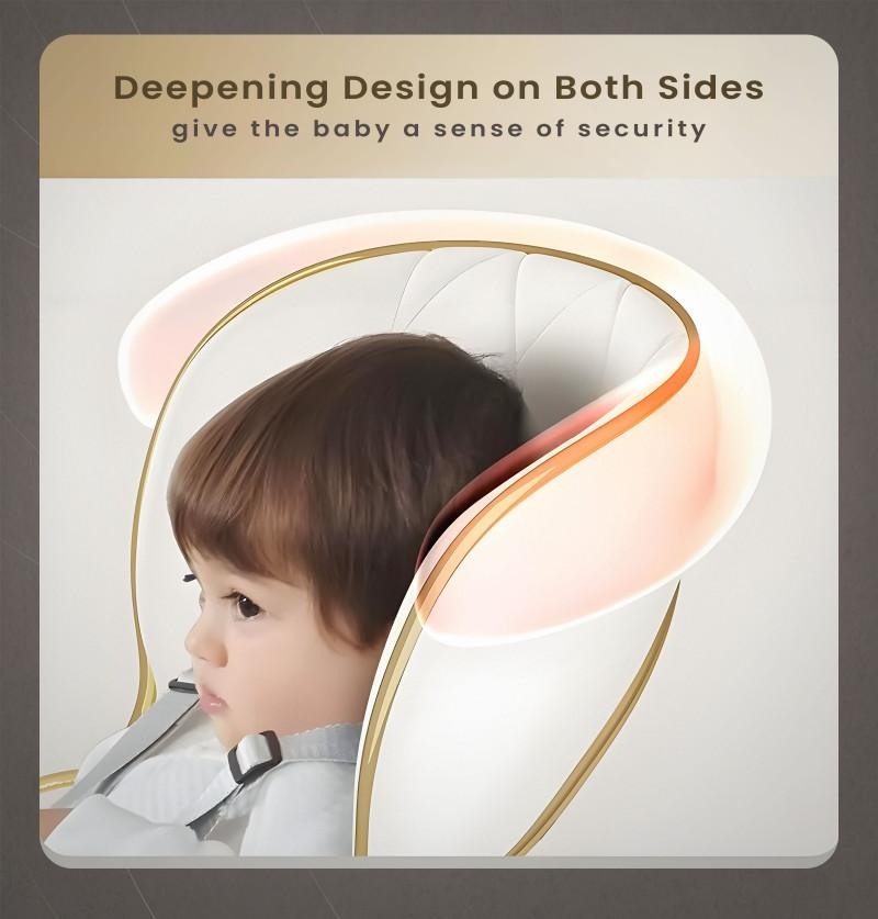 Multifunction 3-in-1 Foldable Baby High Chair Dining, Swing, and Feeding Seat