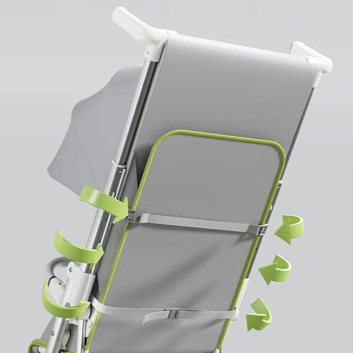 Jollyza Premium Quality Baby Pocket Stroller Safe, Comfortable & Stylish