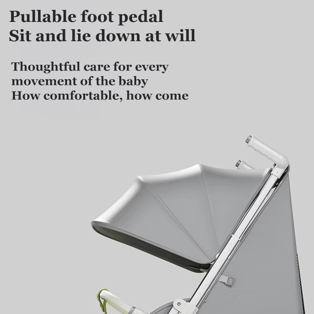 Jollyza Premium Quality Baby Pocket Stroller Safe, Comfortable & Stylish