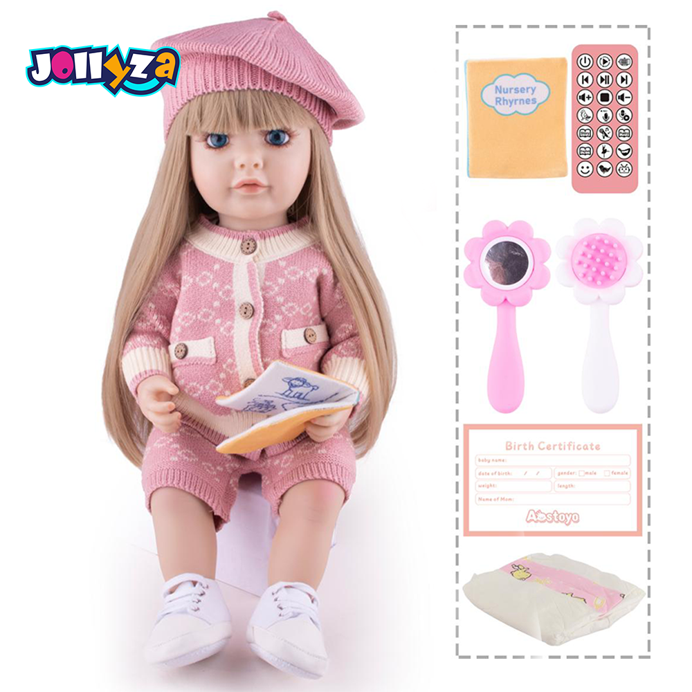Jollyza 55cm Interactive Talking Silicon Doll In ARABIC Language