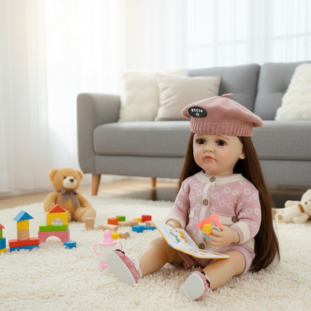 Jollyza 55cm Interactive Talking Silicon Doll In ARABIC Language