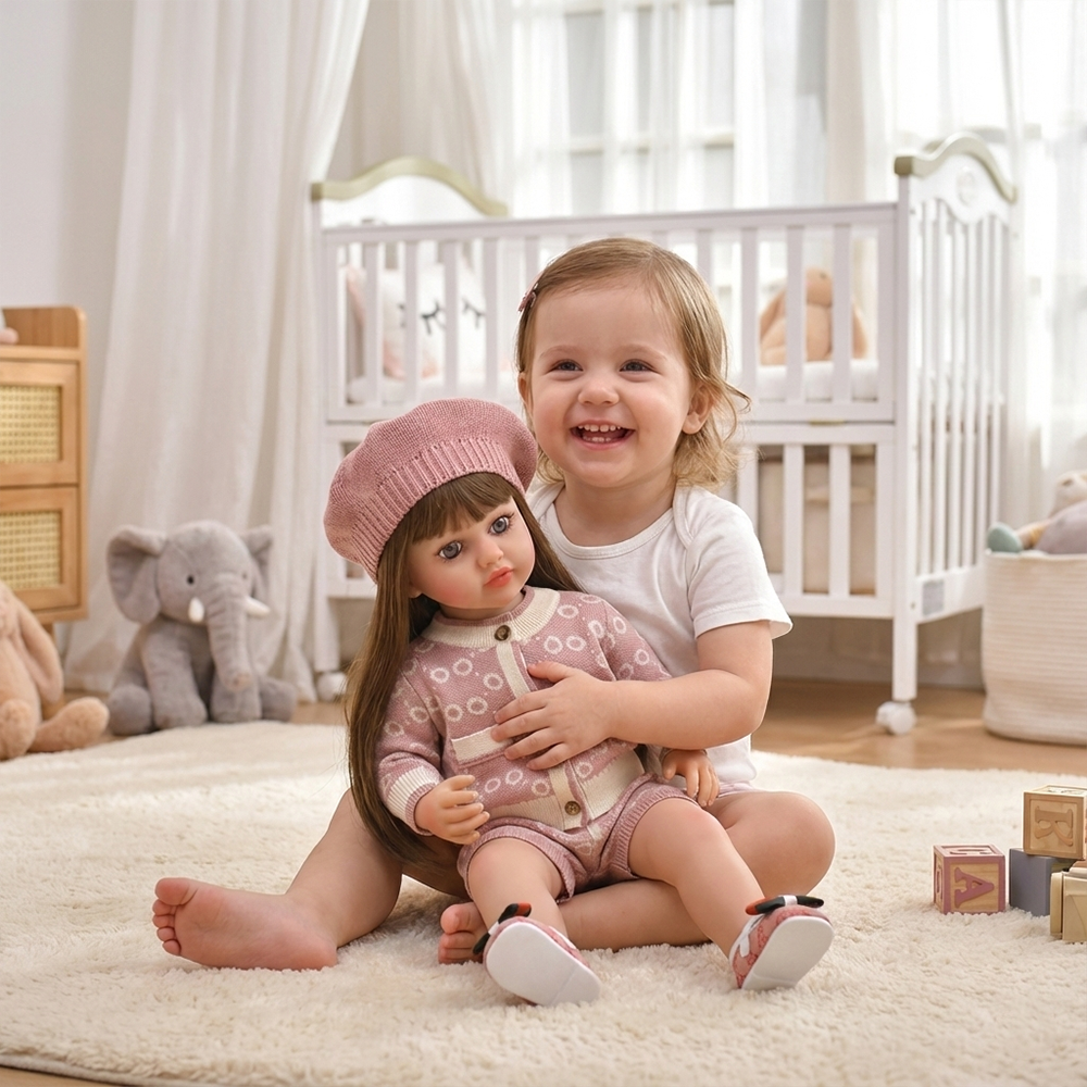 Jollyza 55cm Interactive Talking Silicon Doll In ARABIC Language