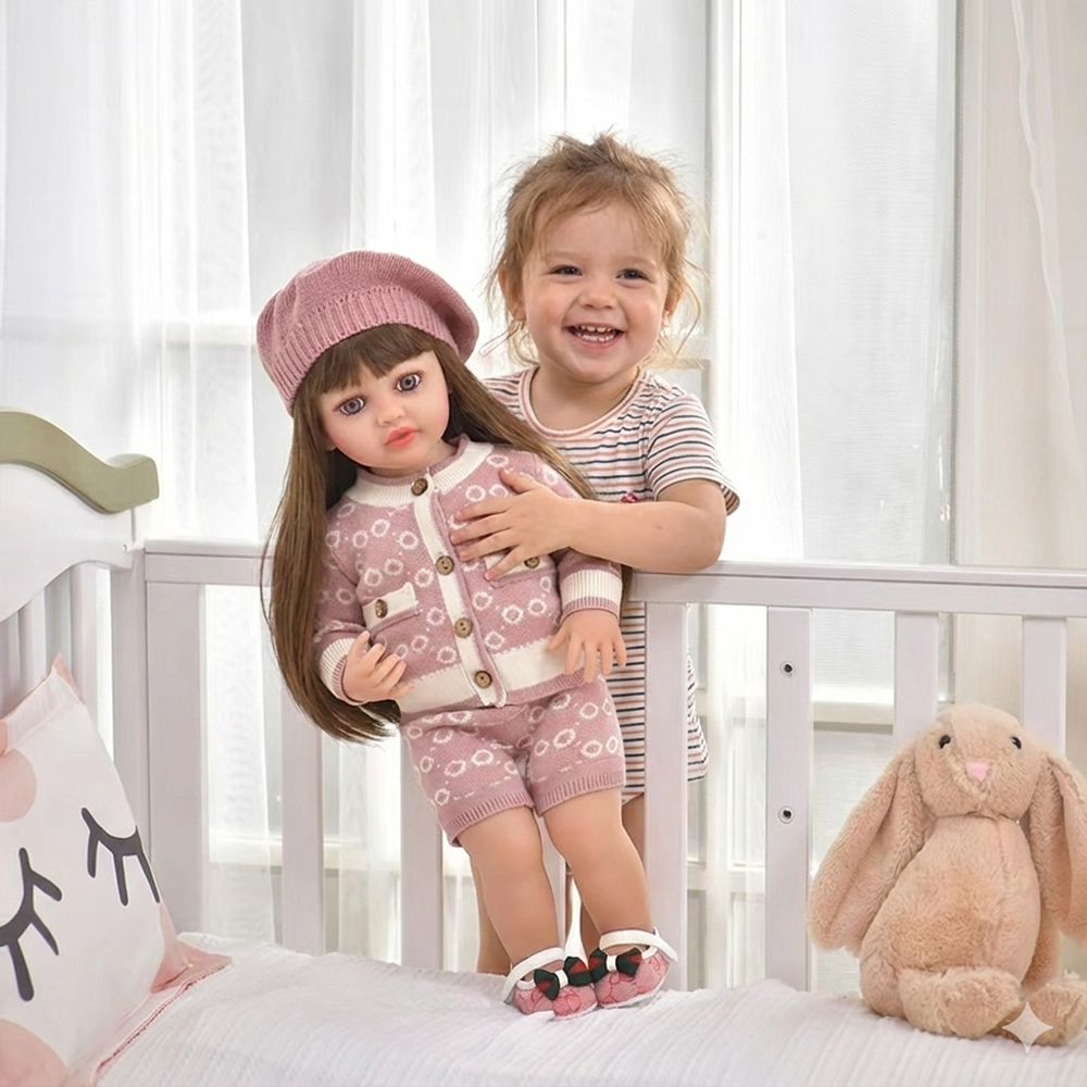 Jollyza 55cm Interactive Talking Silicon Doll In ARABIC Language