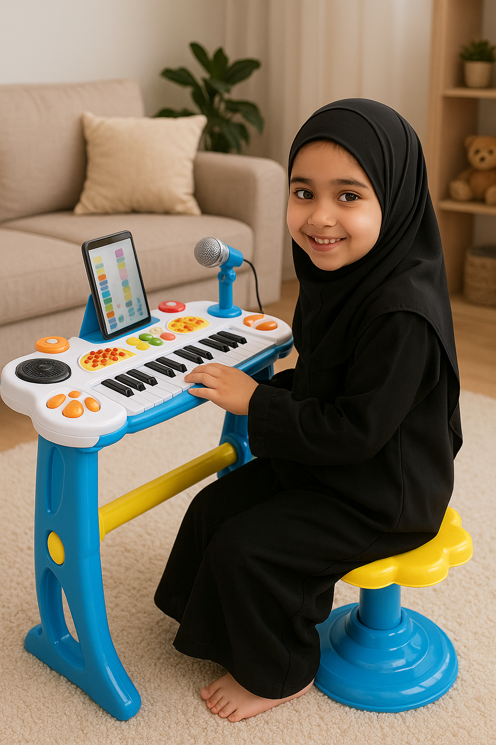 Kids Grand Piano Toy with Chair – Educational & Musical Fun