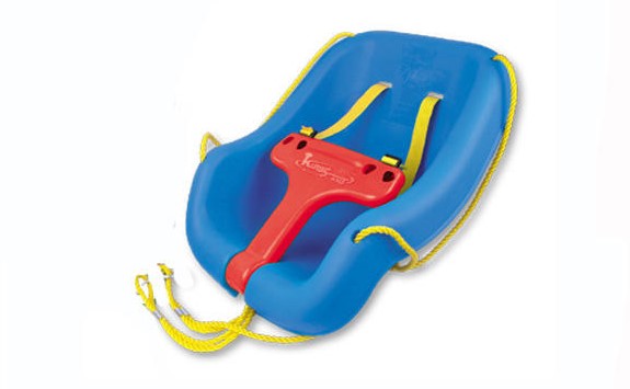 مجموعة أرجوحة للأطفال الصغار مزودة بقضيب أمان على شكل حرف T